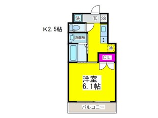 ＭＡＸＩＶ大阪堺(804)の物件間取画像